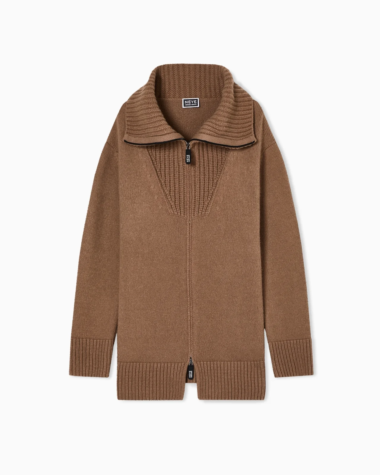 GIORGIO ARMANI NEVE OVERSIZED CARDIGAN IN A VIRGIN WOOL AND CASHMERE BLEND - 1