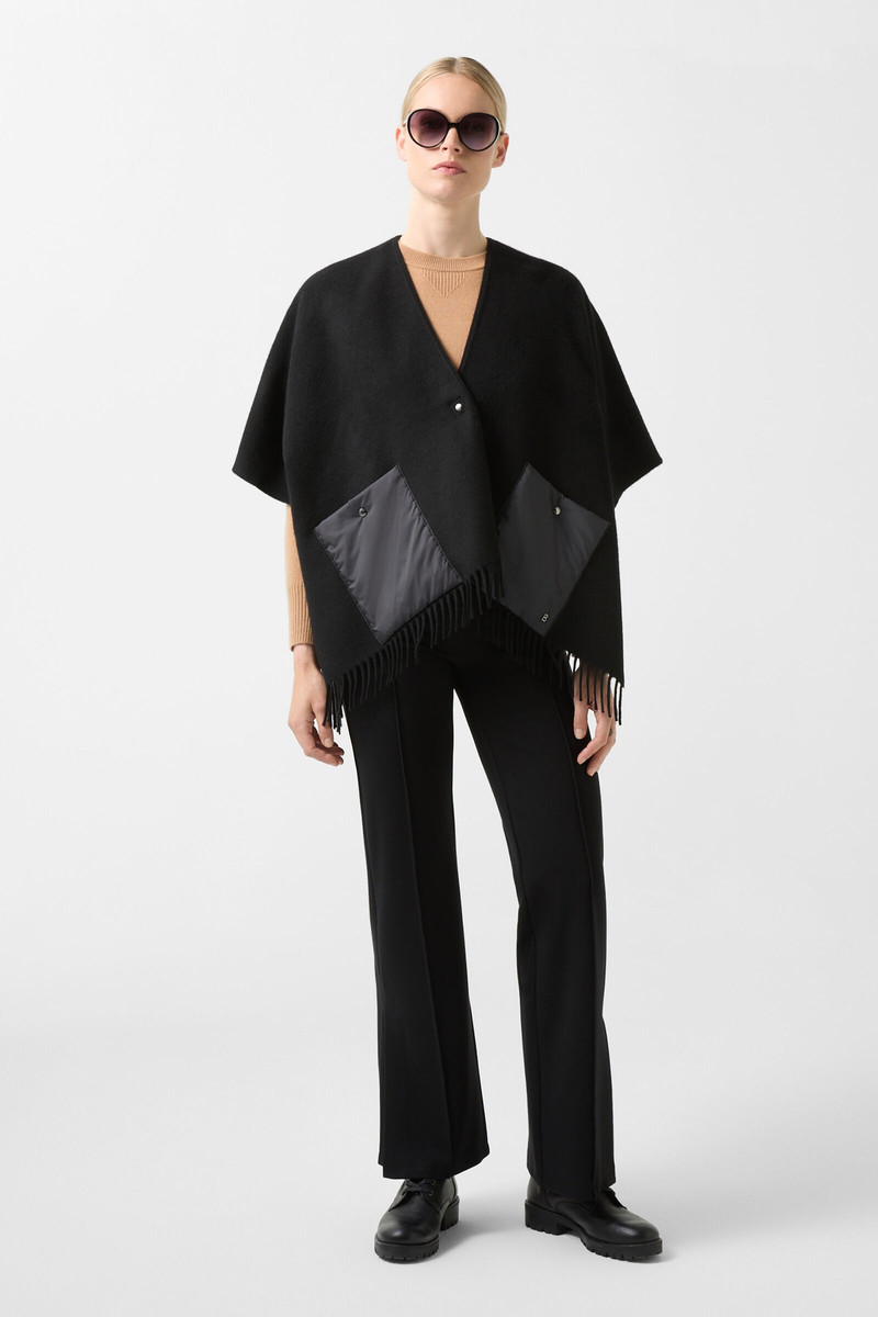 BOGNER Nancie poncho in Black outlook