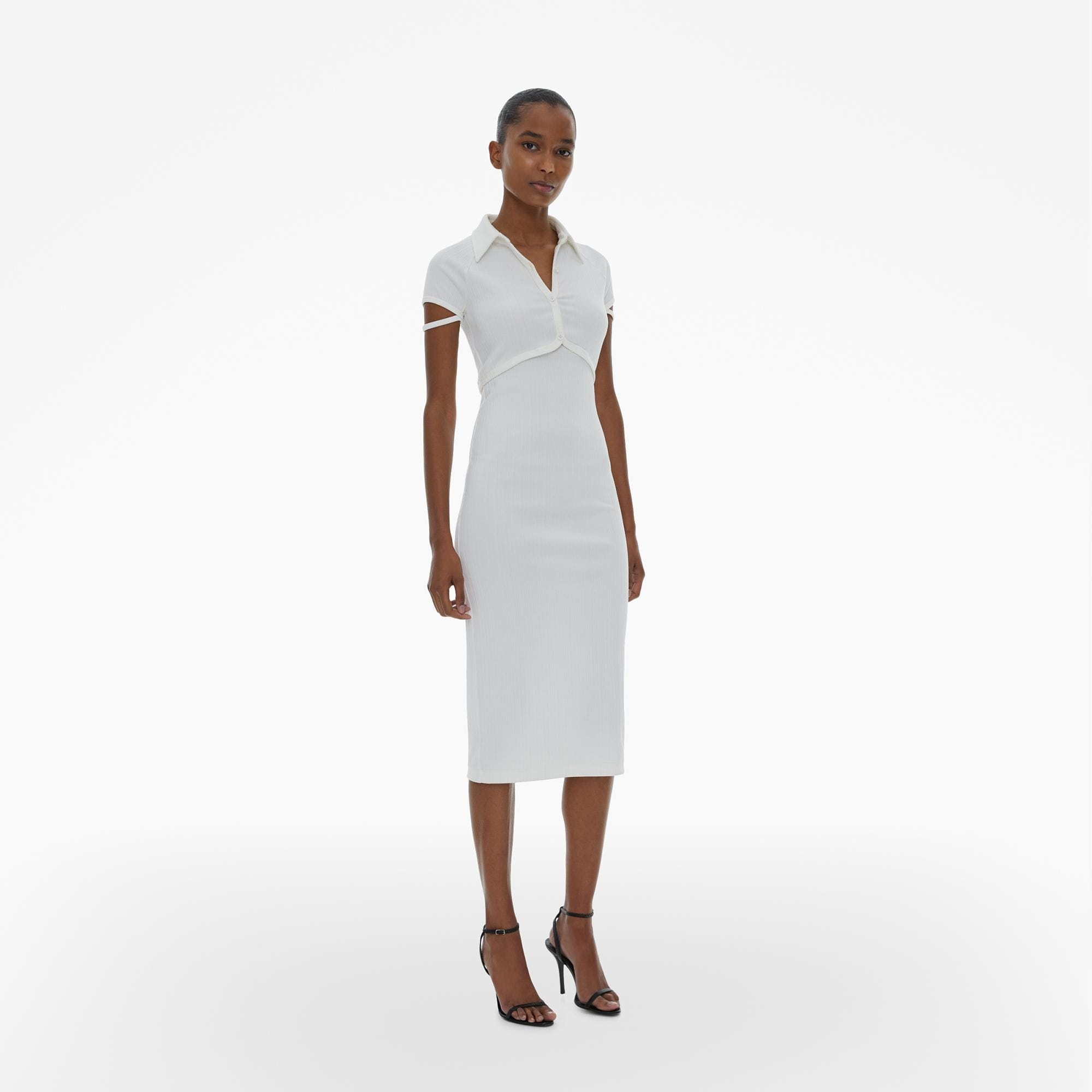 CUT-OUT CARDIGAN DRESS - 5