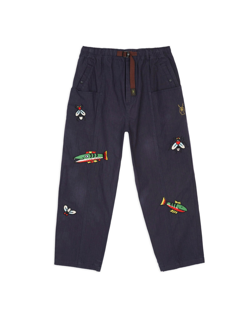Brain Dead x South2 West8 Fishing Pant - Slate 1