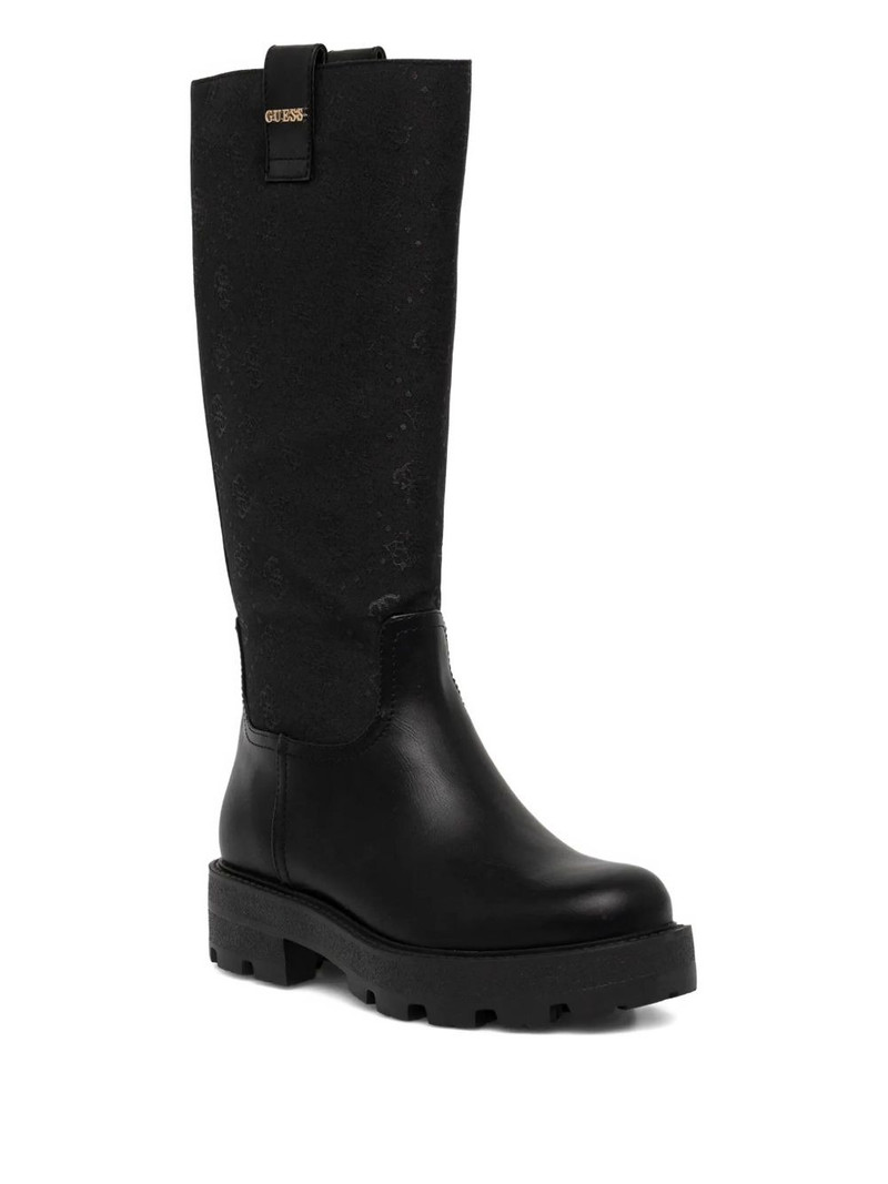 GUESS USA Yannis 4G logo-pattern boot outlook