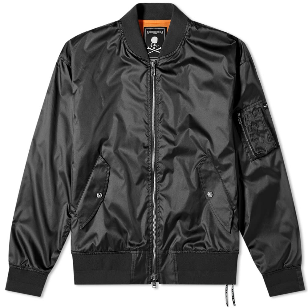 MASTERMIND WORLD Crystal Skull MA-1 Jacket - 1