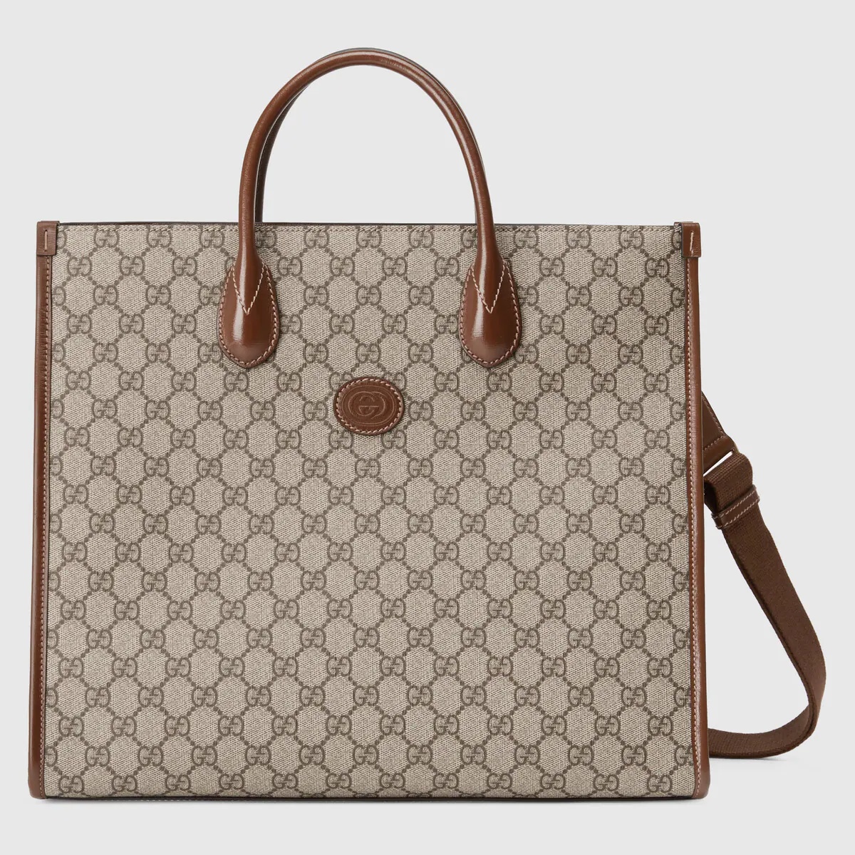 Medium tote with Interlocking G - 1