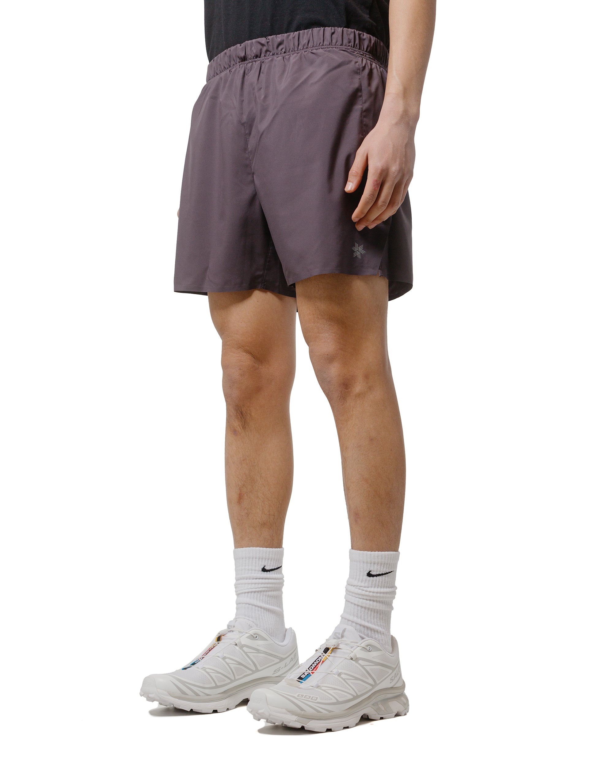 Breathable Active Shorts Midnight Plum - 2
