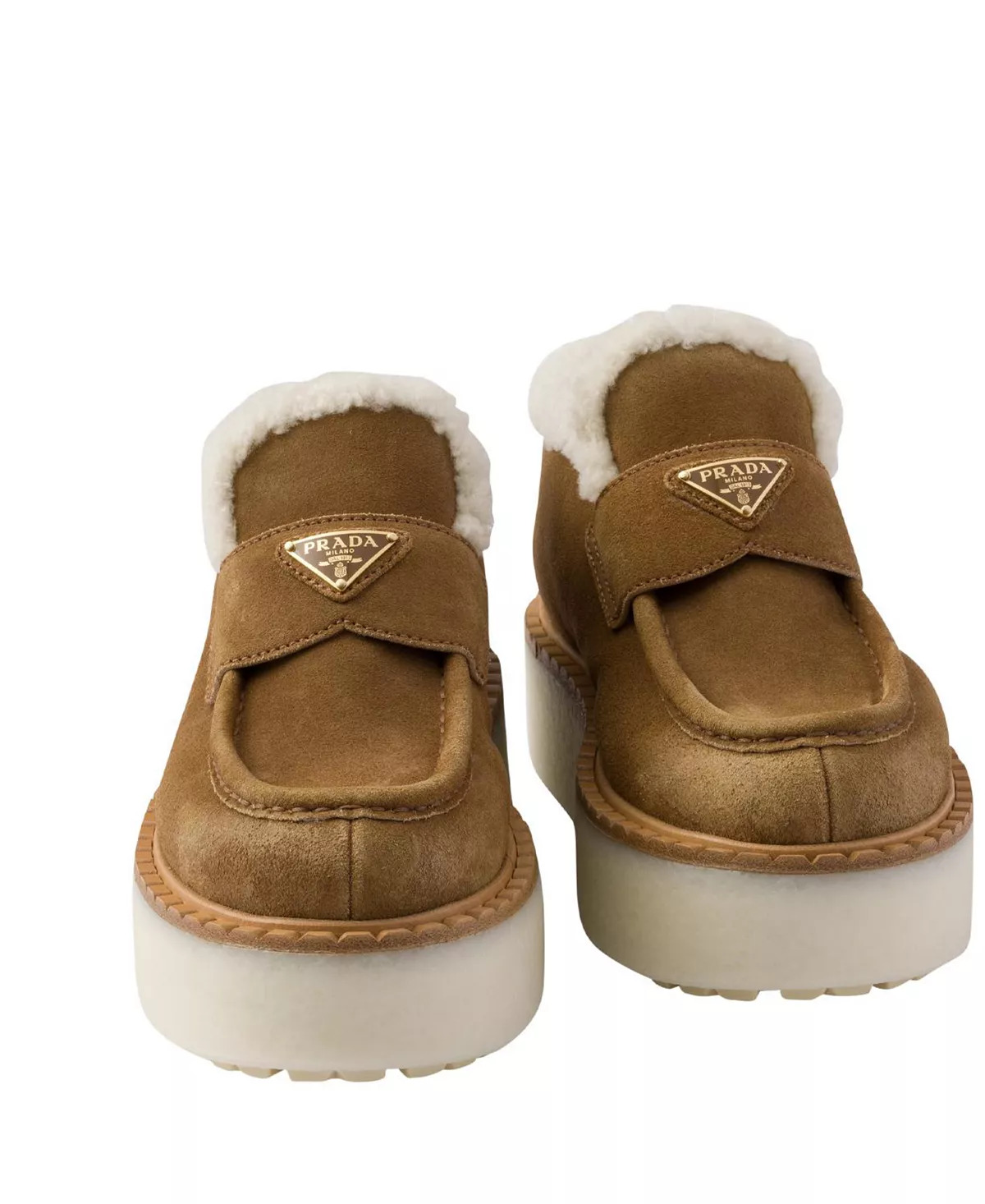 Women's Suede Loafers - 6