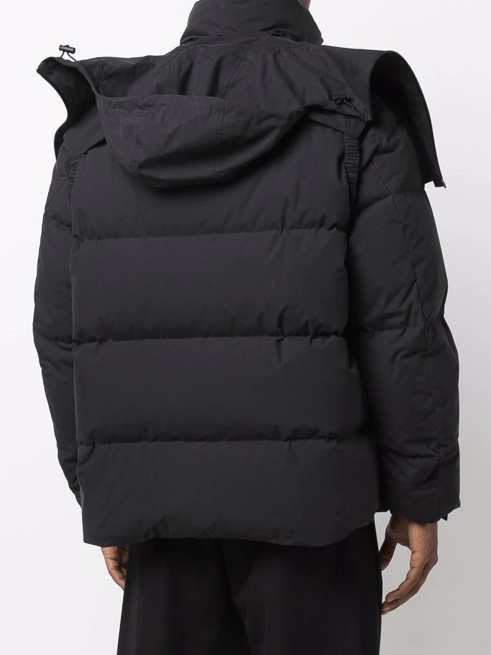 hooded down puffer jacket - 4