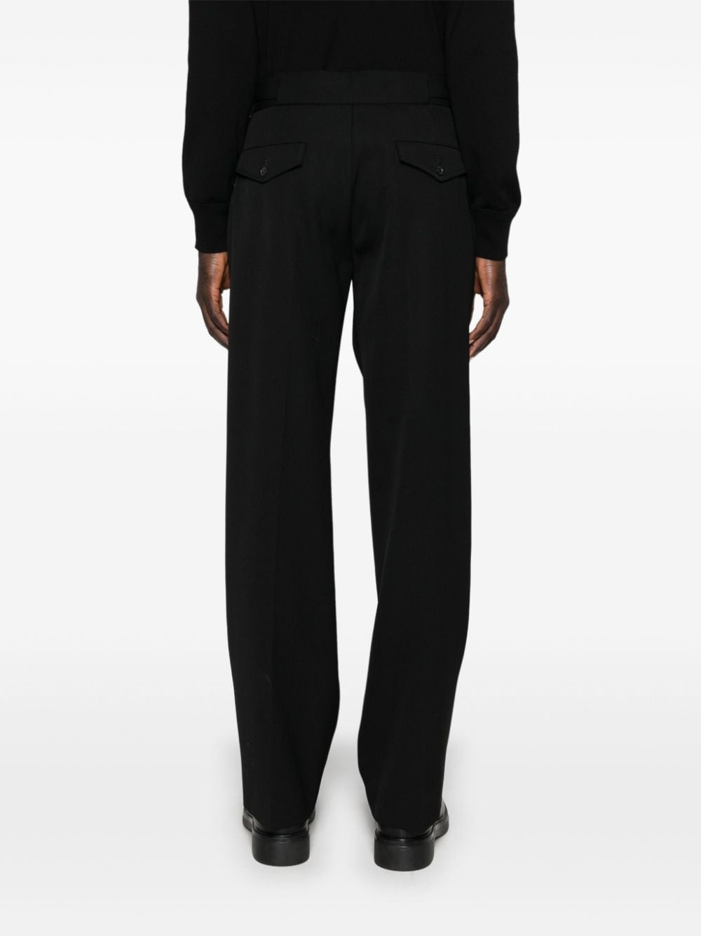 straight-leg trousers - 4