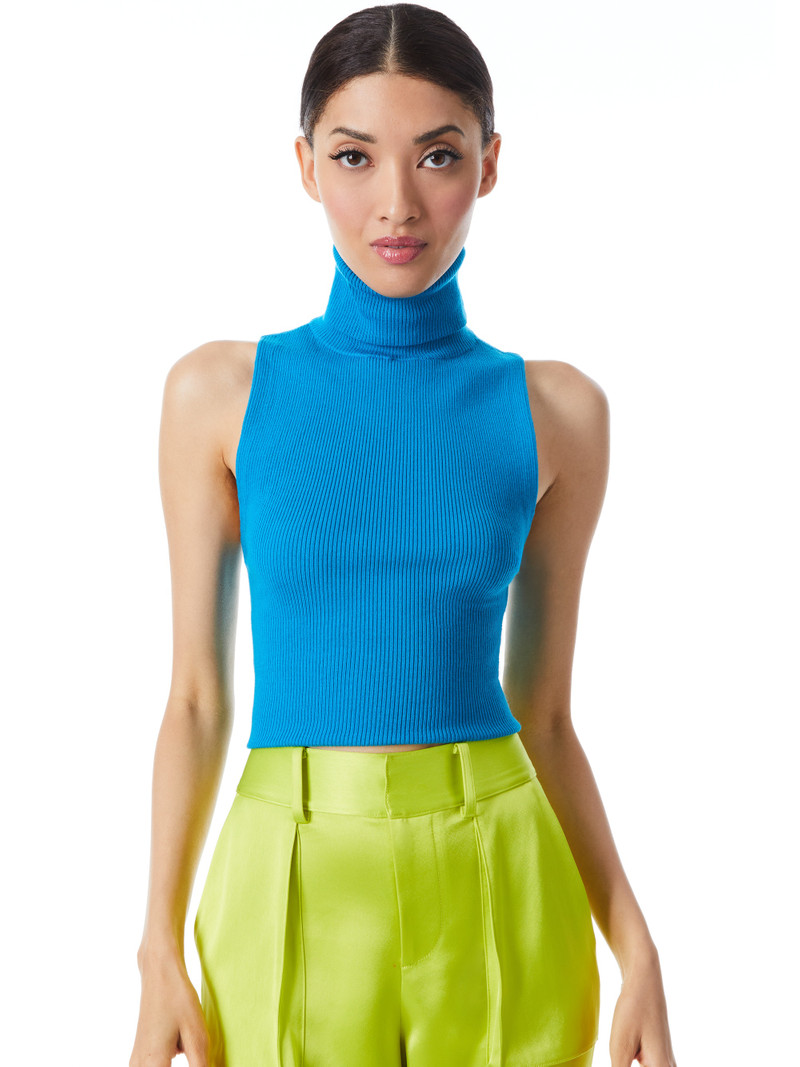 DARCEY TURTLENECK SWEATER TANK 2