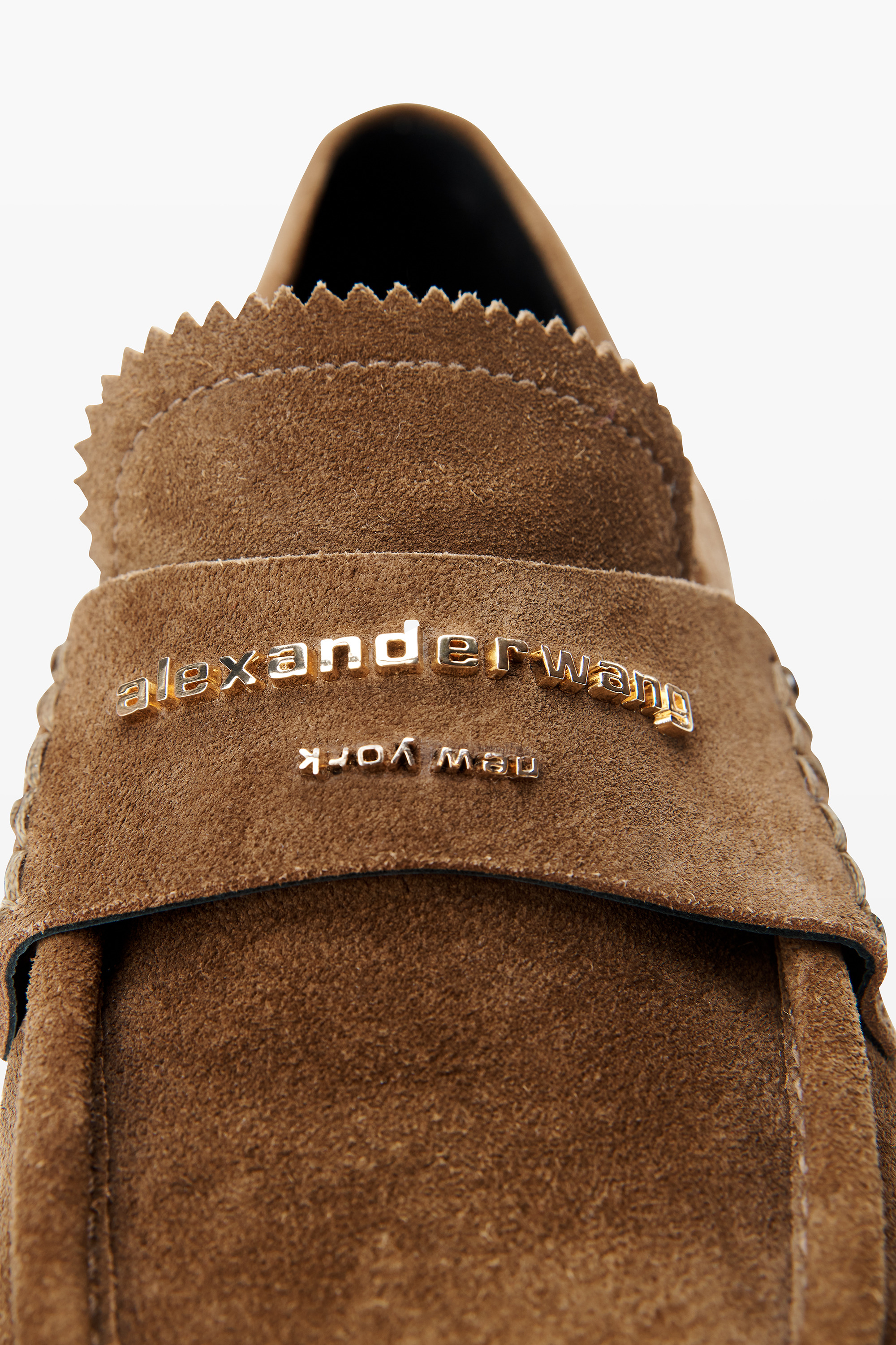Brown Suede Carter Loafers - 3