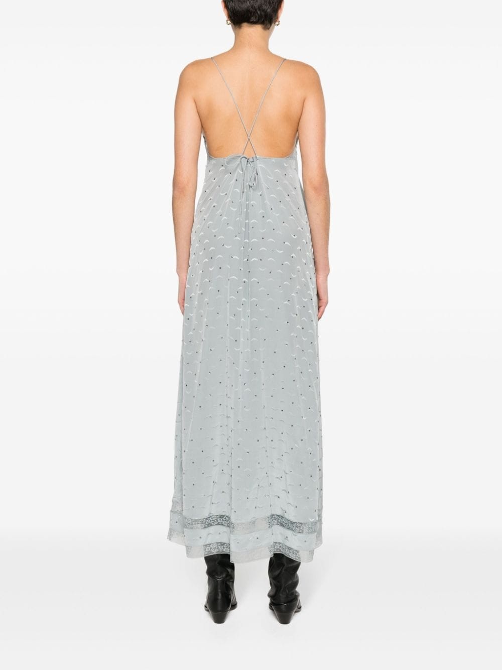 Reman silk maxi dress - 4
