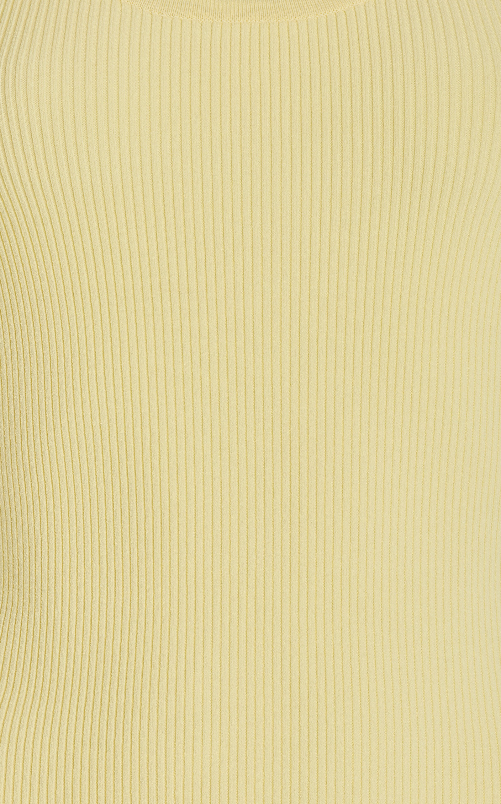 Cole Ribbed-Knit Midi Dress yellow - 5