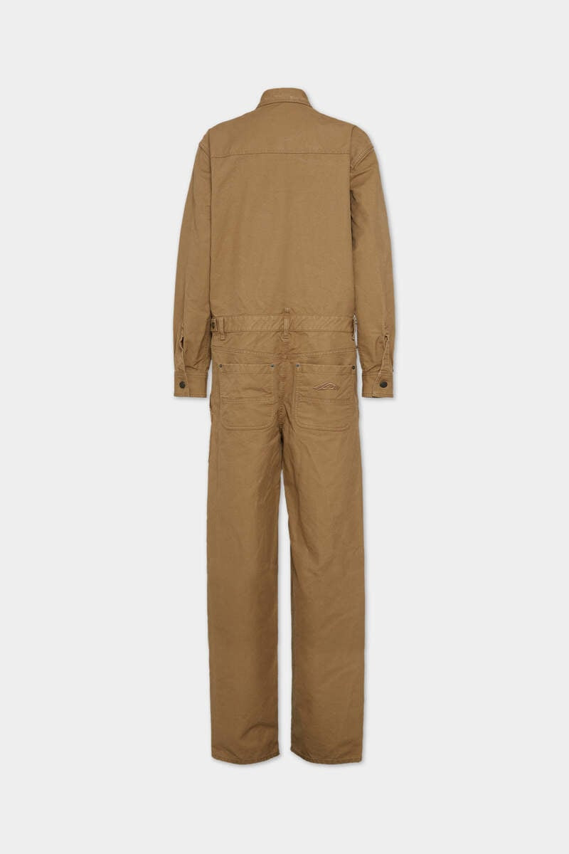 STONE WASH ICON CARGO JUMPSUIT - 2