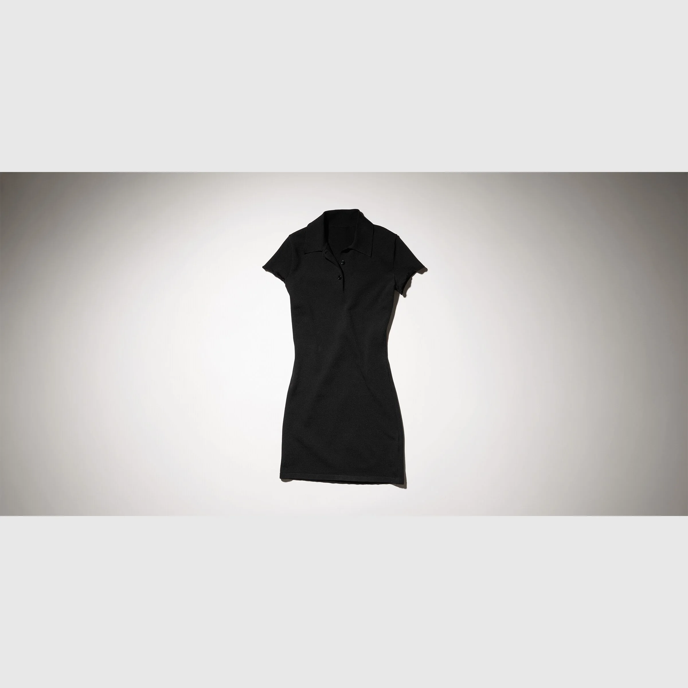 Fine stretch silk dress - 1