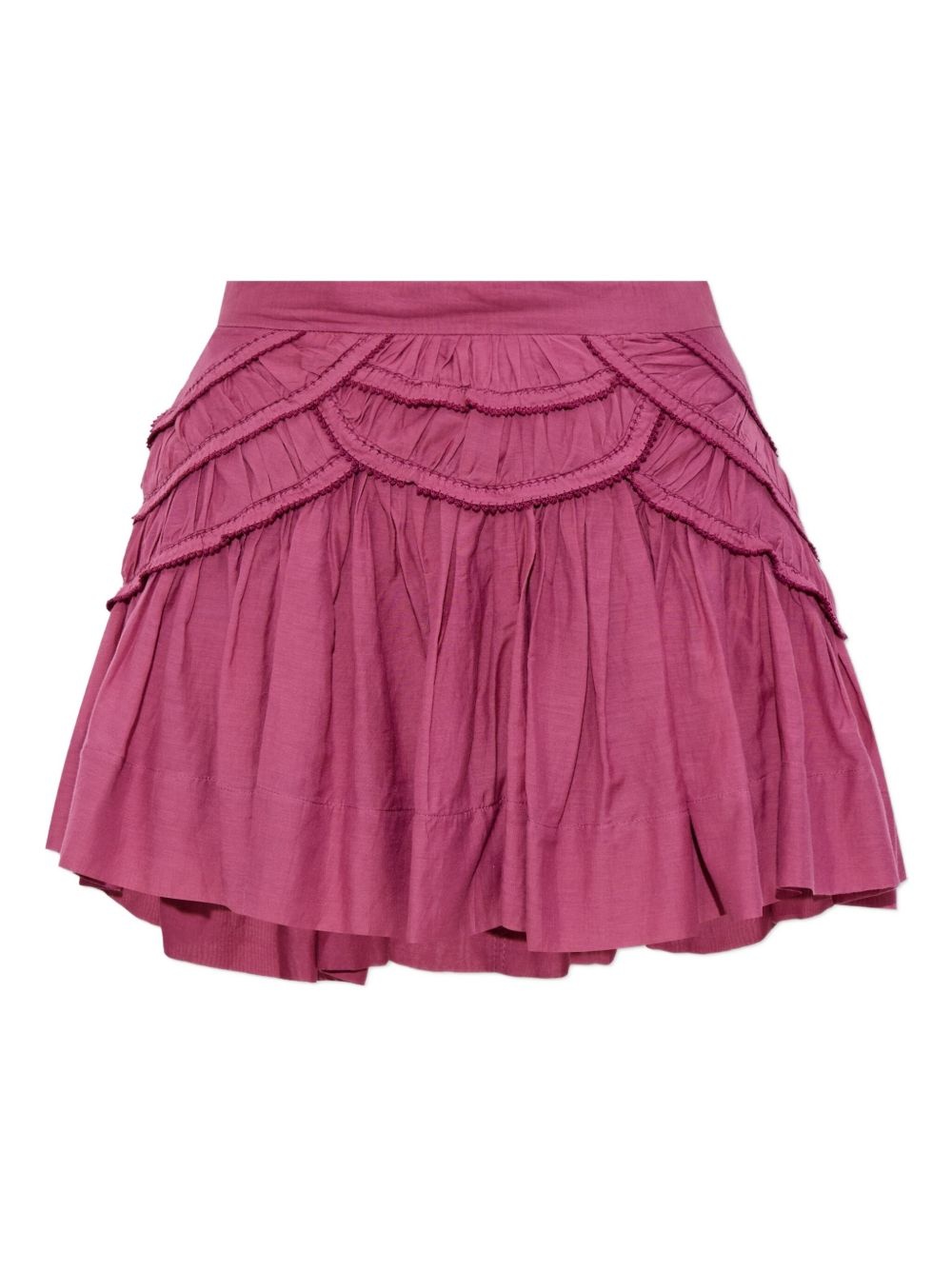 Ceola frilly mini skirt - 1