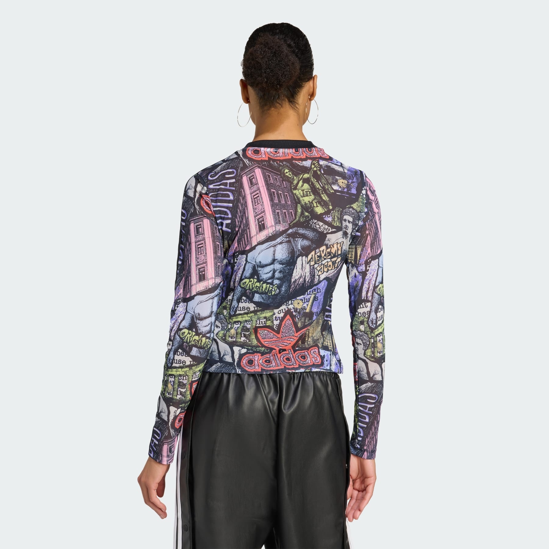 adidas x Jeremy Scott AOP Power Mesh Tee - 3