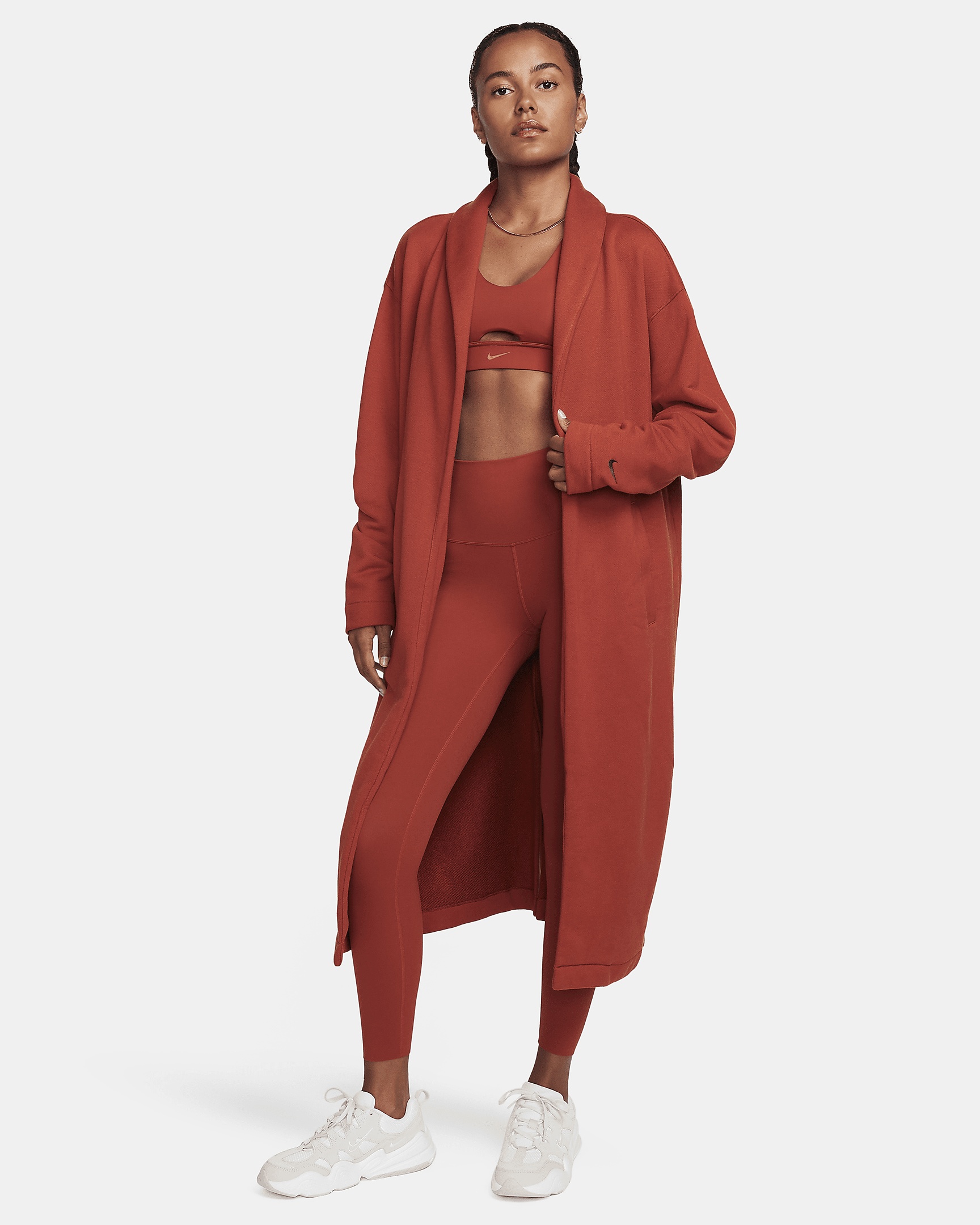 Women's Nike Sportswear Modern Fleece Oversized French Terry Duster - 6