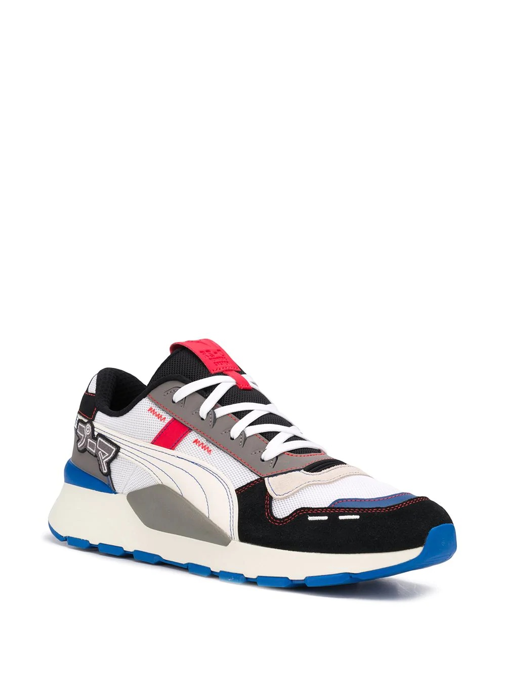 colour-block panet sneakers - 2