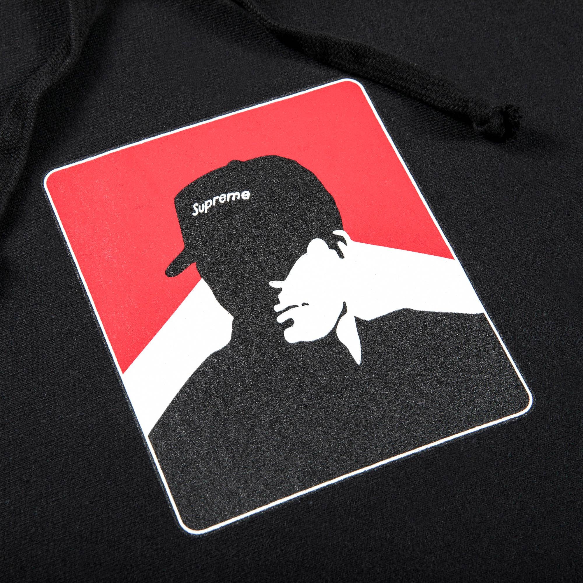 Supreme Portrait Hooded Sweatshirt 'Black' - 2