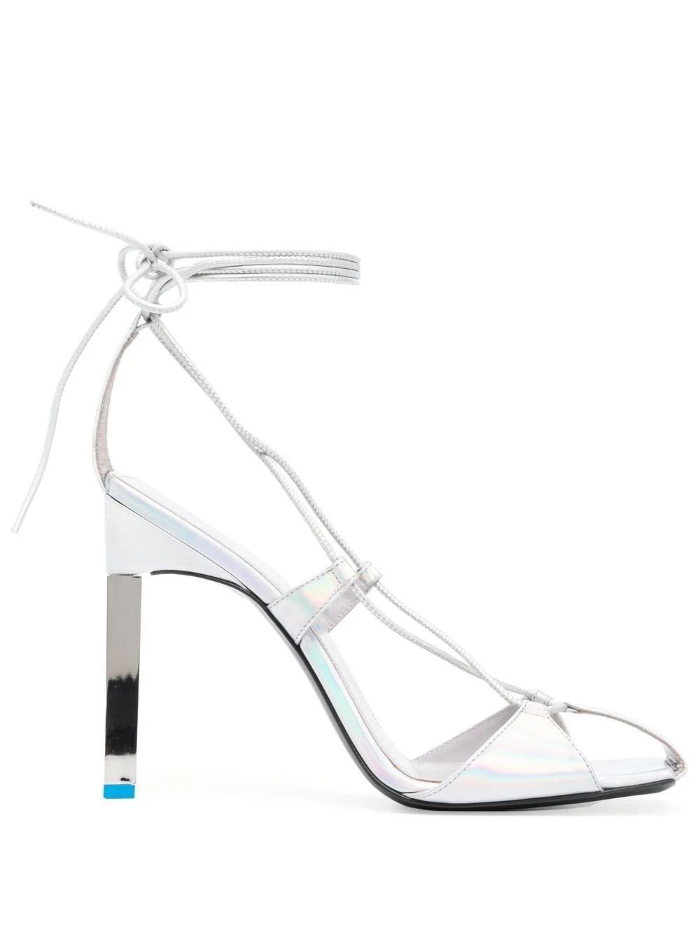 Adele 105mm iridescent sandals - 1