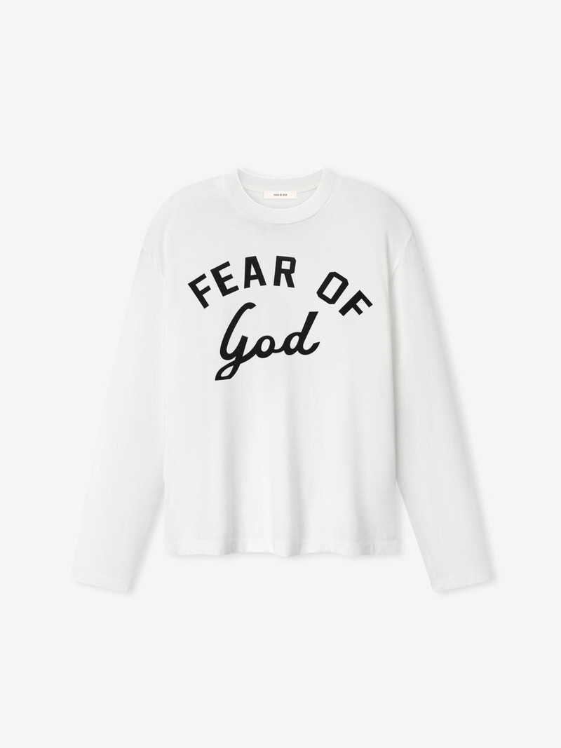 Womens Varsity Long Sleeve Tee - 1