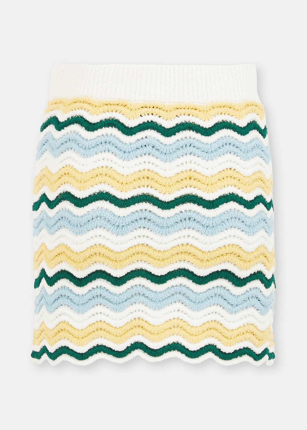 Boucle Wave Skirt - 2