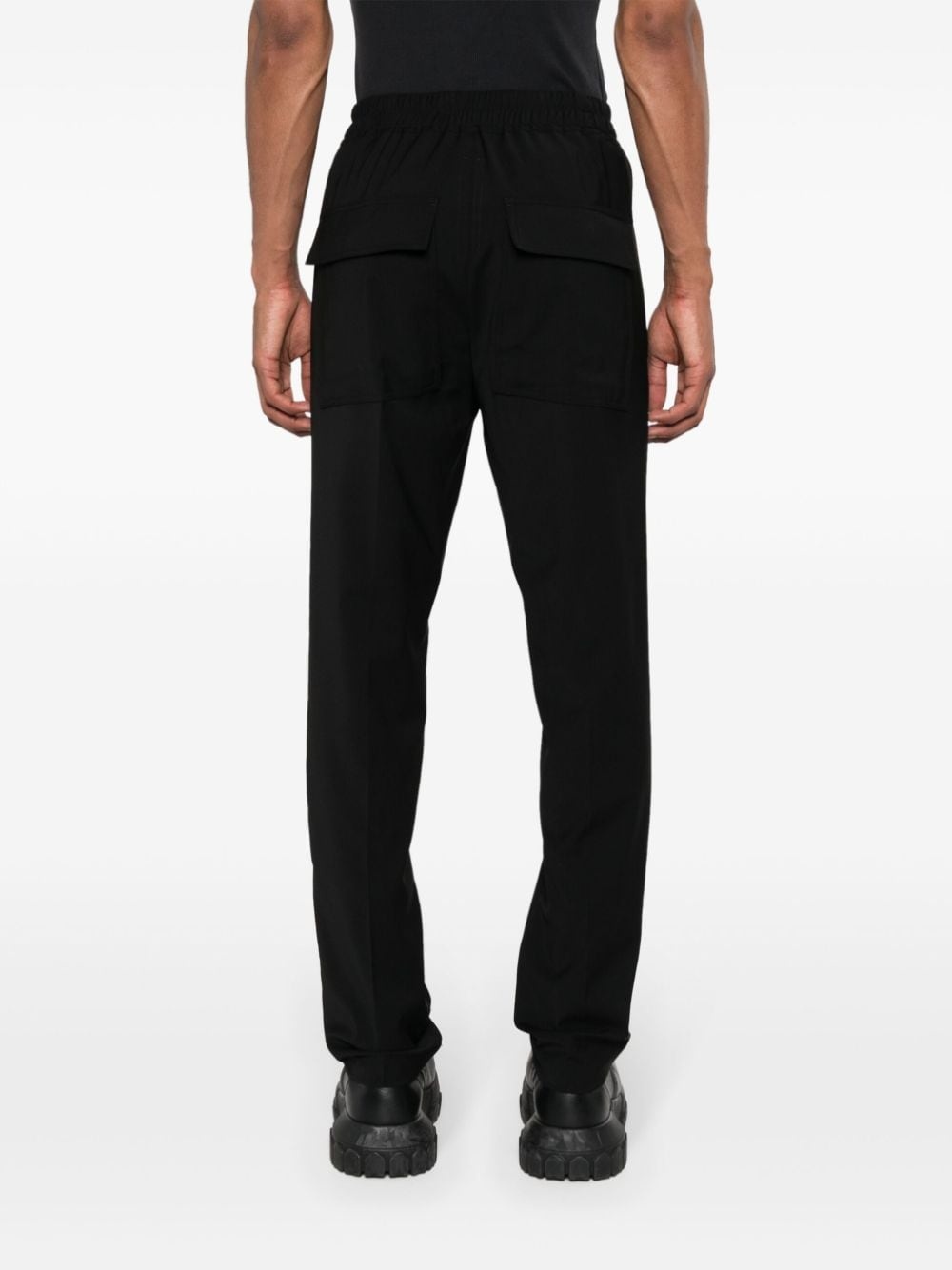 Drawstring Slim Long tapered trousers - 4