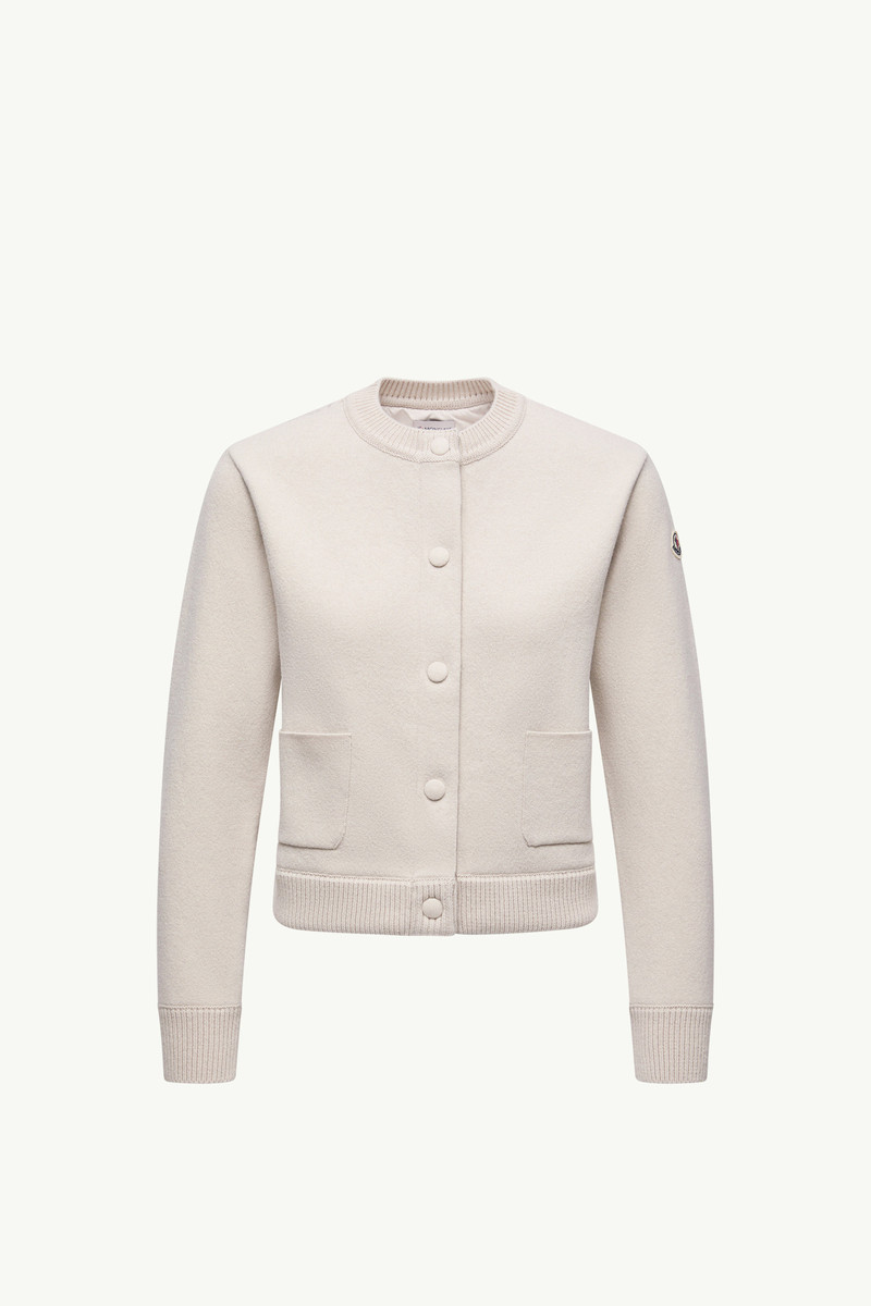 Padded Wool Cardigan 1