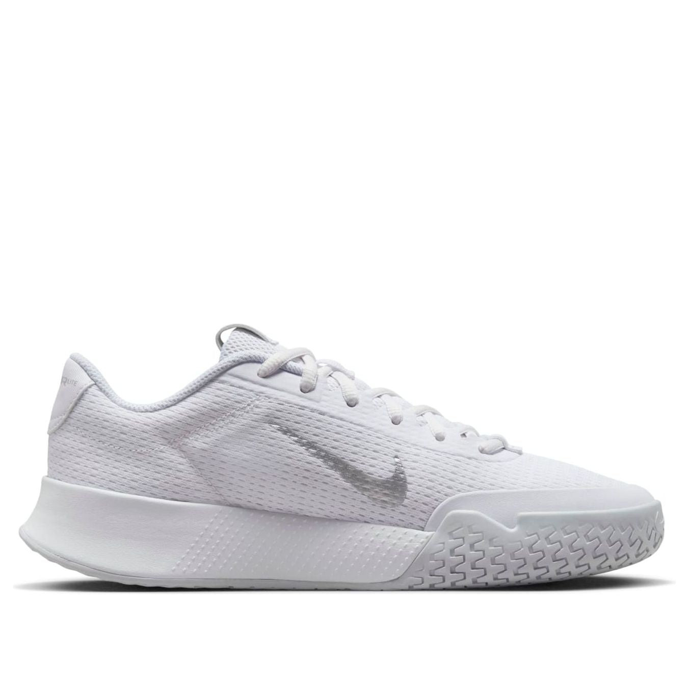(WMNS) NikeCourt Vapor Lite 2 HC 'White Metallic Silver' DV2019-101 - 2