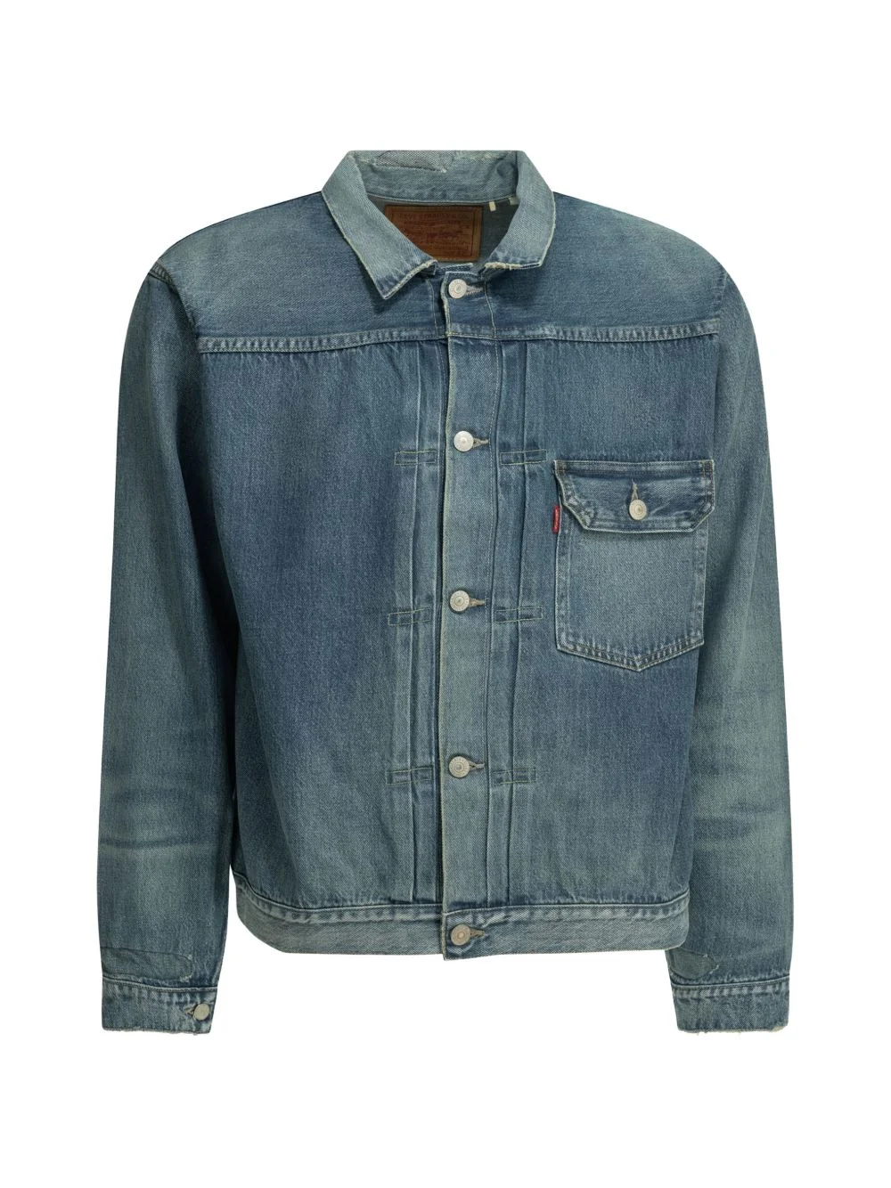 1936 Type I pleated denim jacket - 1