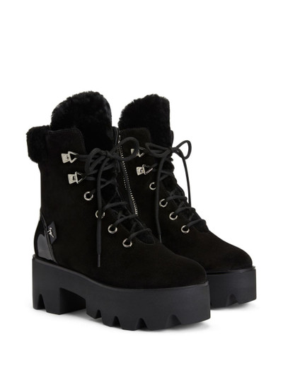 Giuseppe Zanotti Juliett Trek lace-up boots outlook