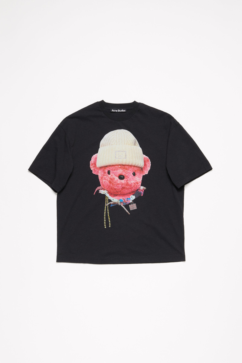 Printed t-shirt - Relaxed fit - Black 1