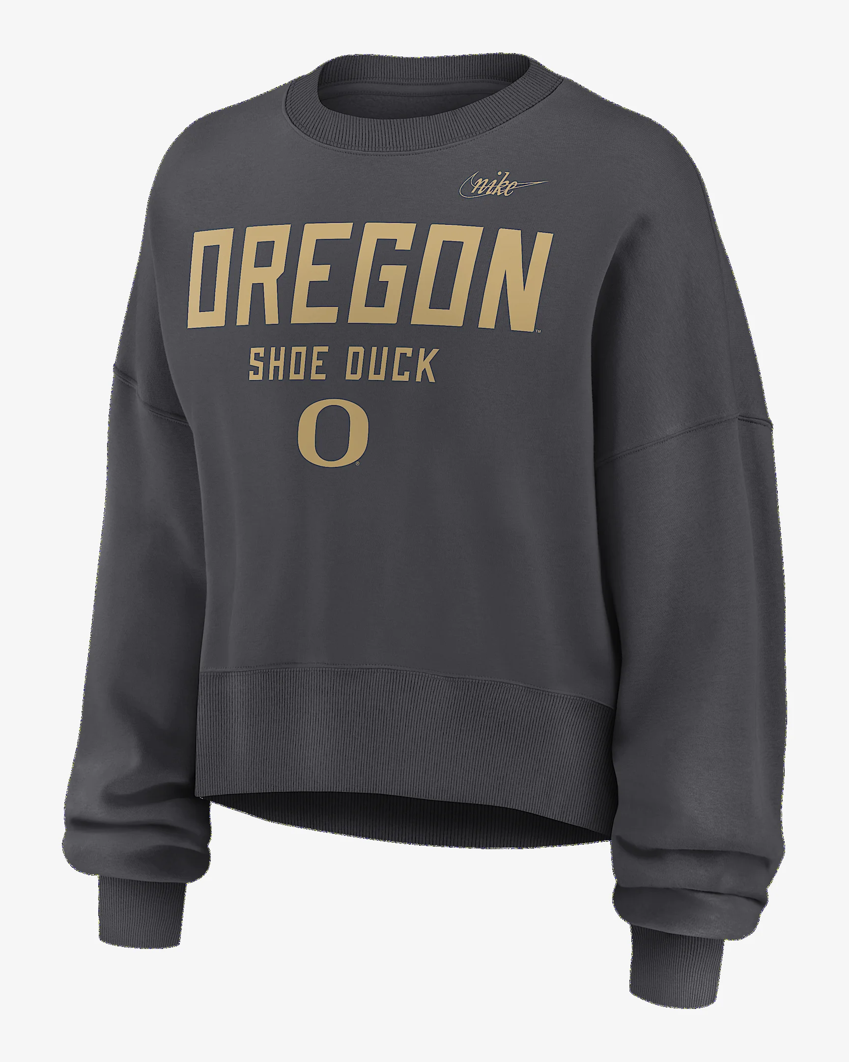 Oregon Alt Women's Nike College Pullover Crew - 1