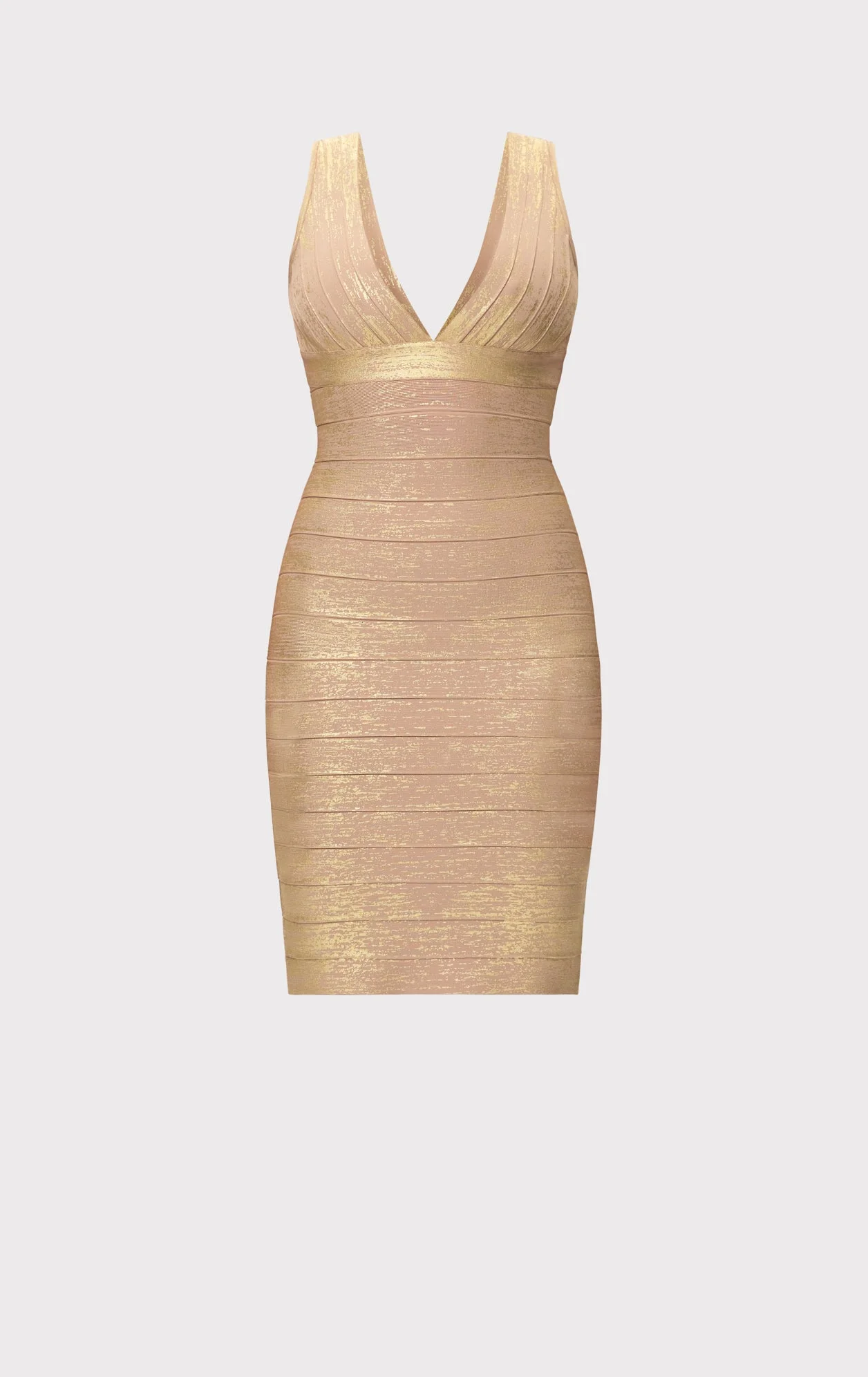 THE METALLIC BACKSTAGE DRESS - 1