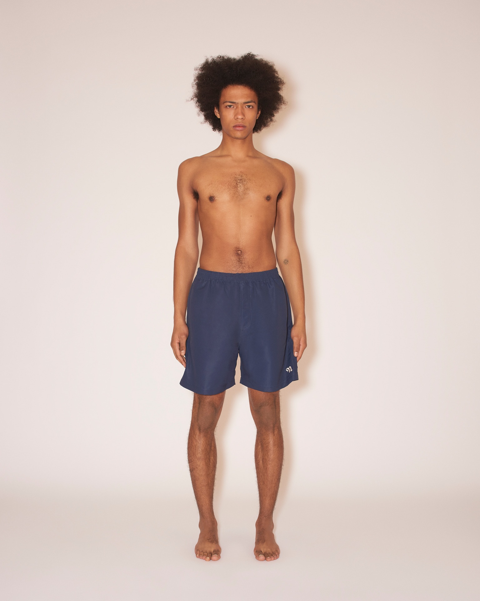 KENAN - Polyester shorts - Navy - 1