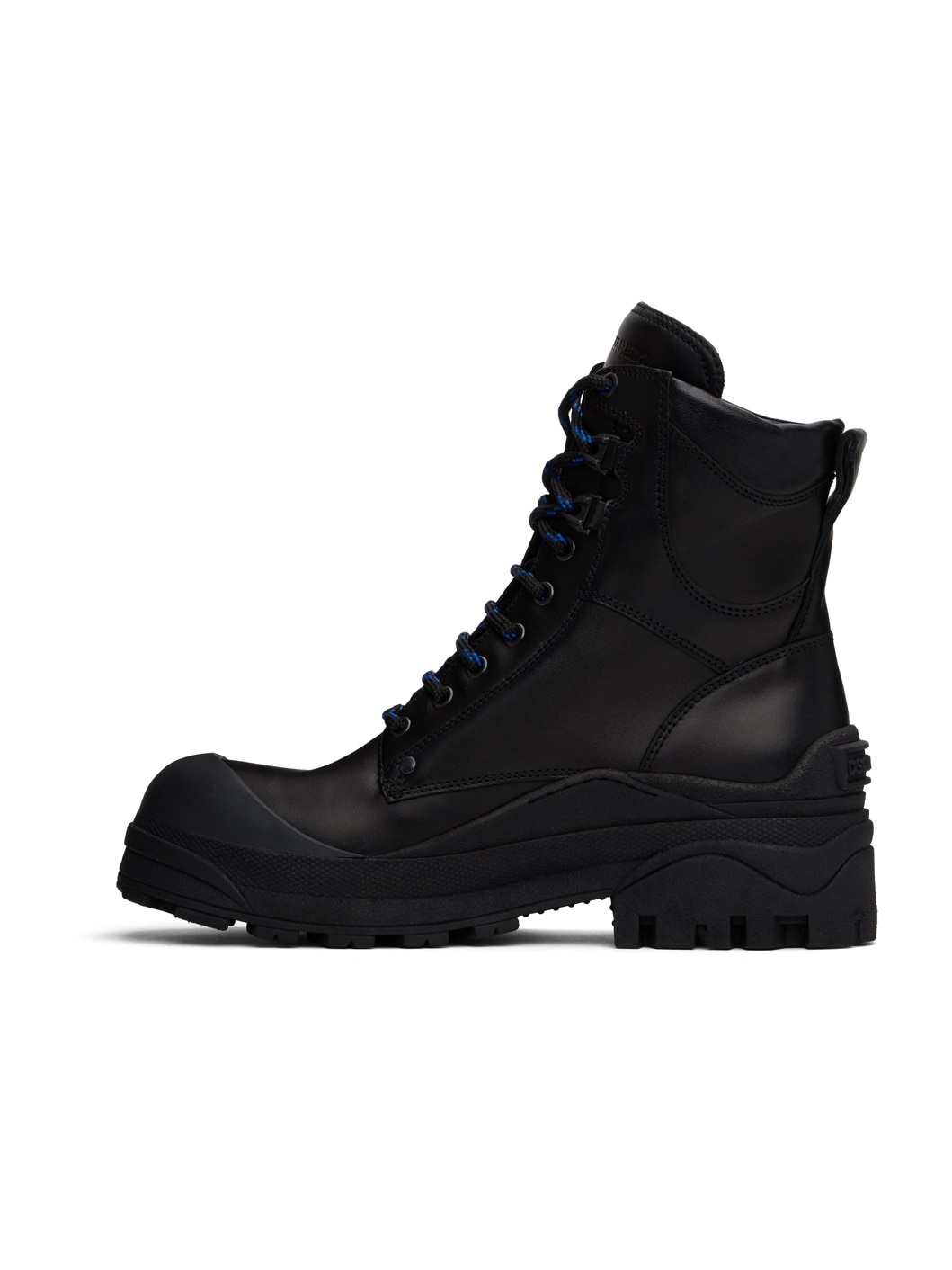 Black Urban Combat Boots - 3