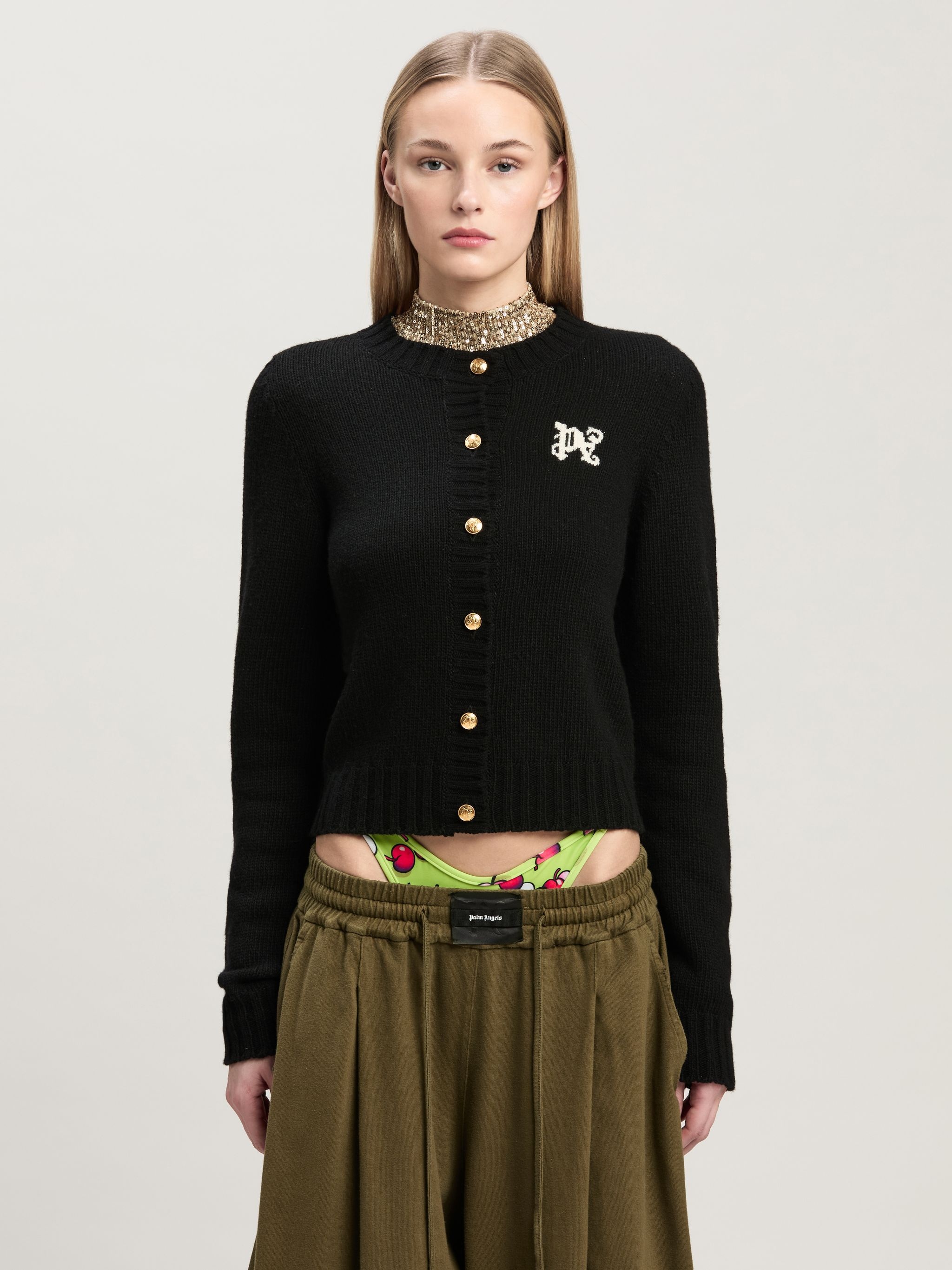 MONOGRAM CARDIGAN - 3