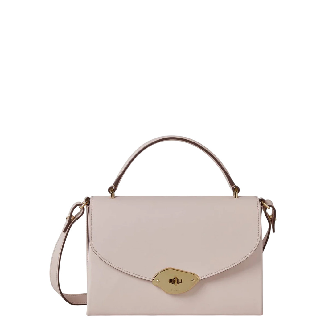 Lana Top Handle Blossom Pink High Gloss Leather - 7