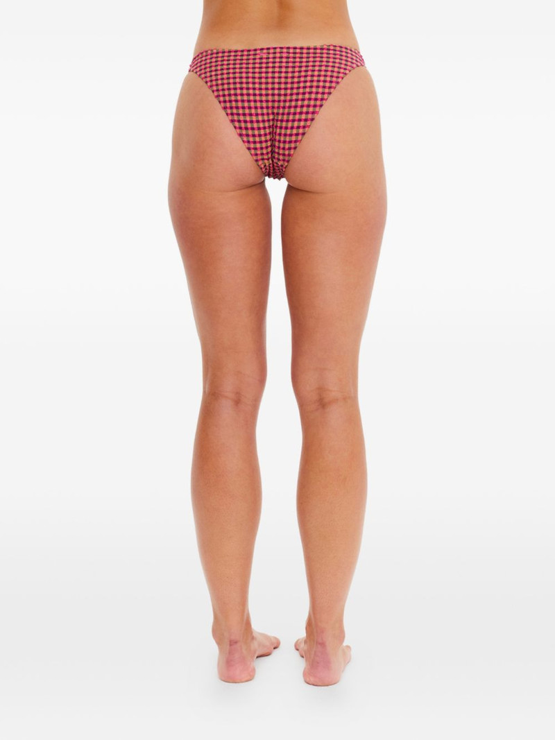 Aliki Christy checkered-pattern bikini bottoms 4