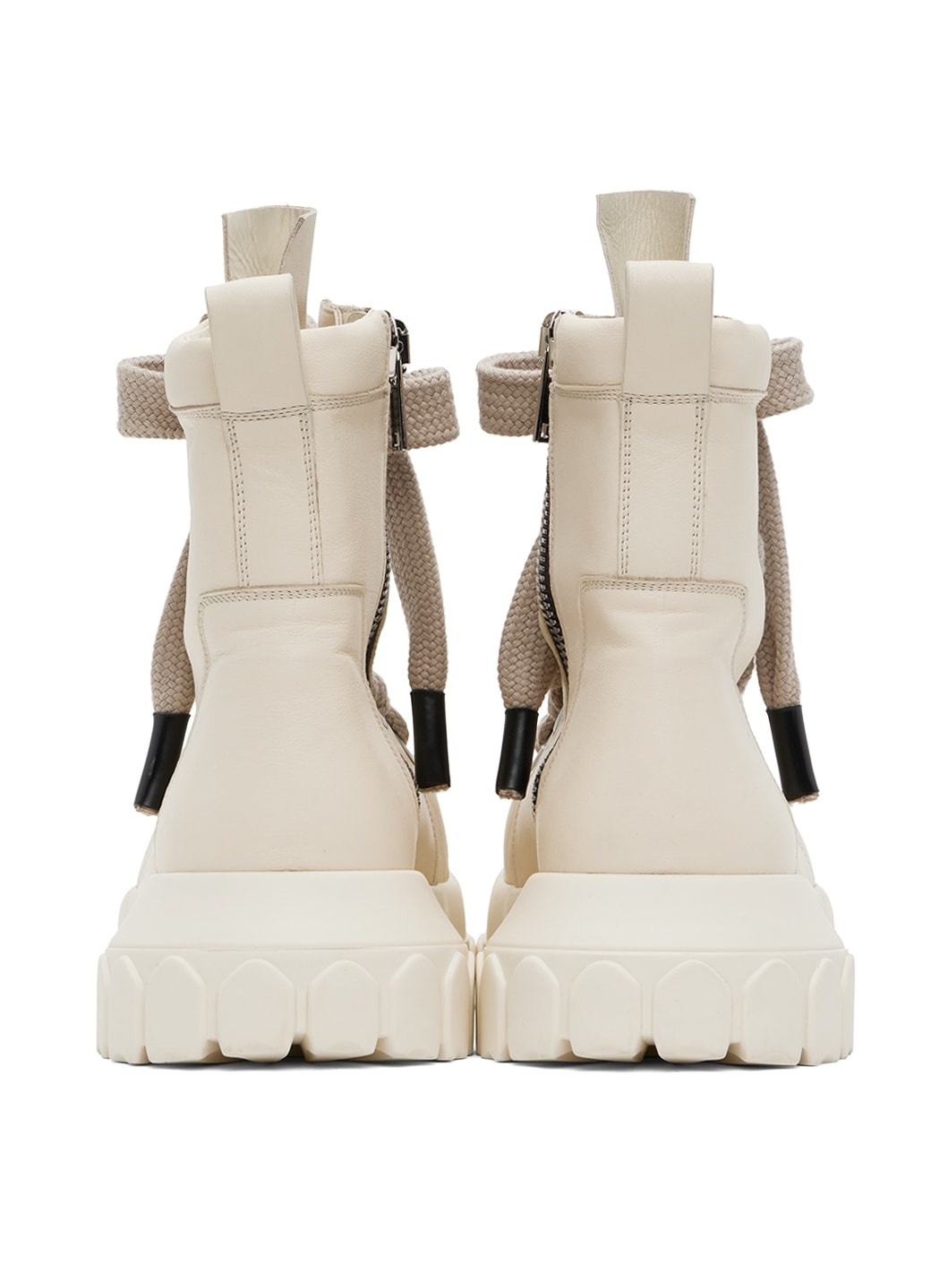 Off-White Jumbo Laced Bozo Tractor Boots - 2