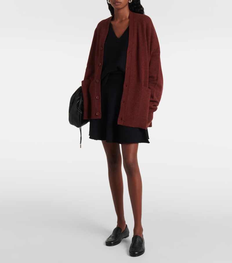 extreme cashmere N°379 Girl cashmere-blend miniskirt outlook