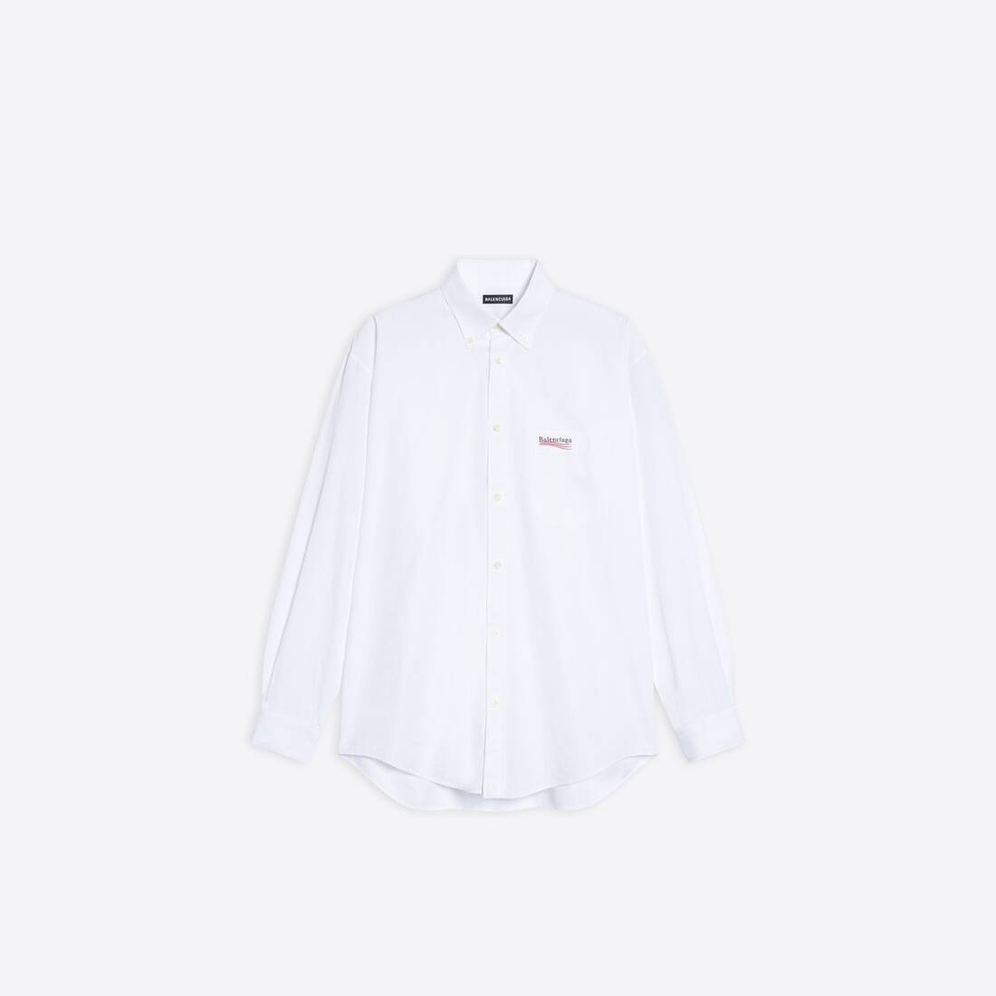 Men's Political Campaign Shirt in White - 1