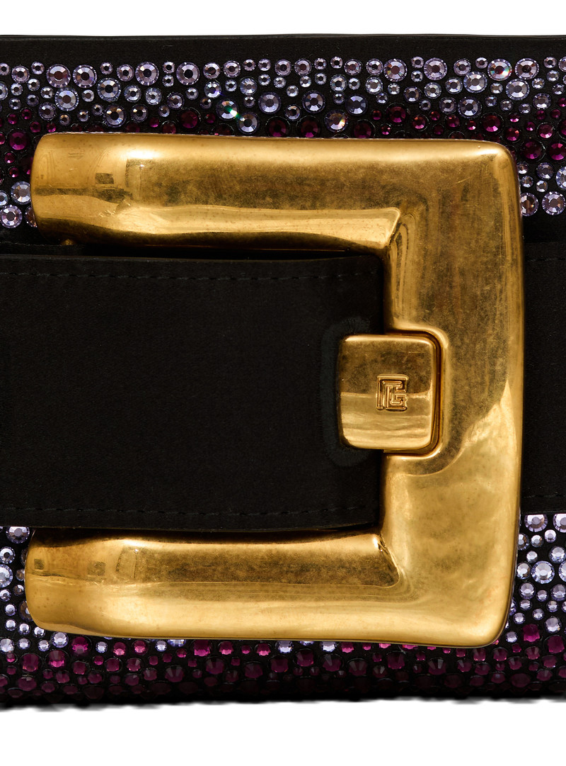 Anthem crystal satin clutch 7