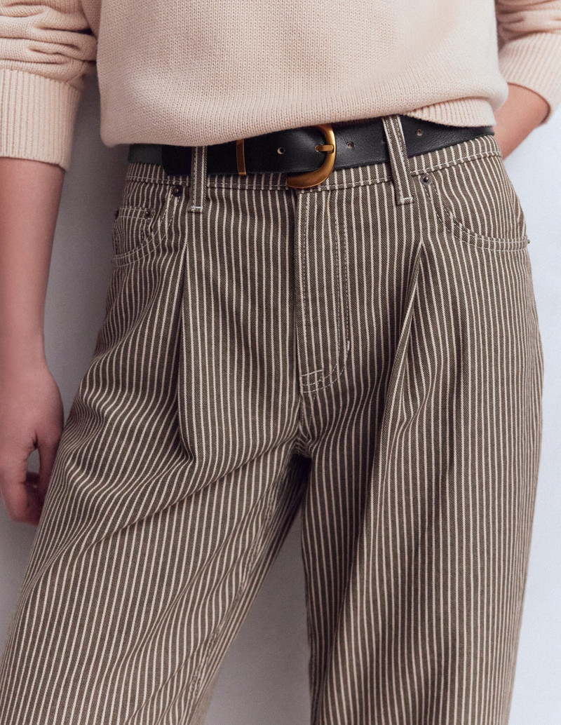 BODEN Chunky Buckle Belt-Black outlook