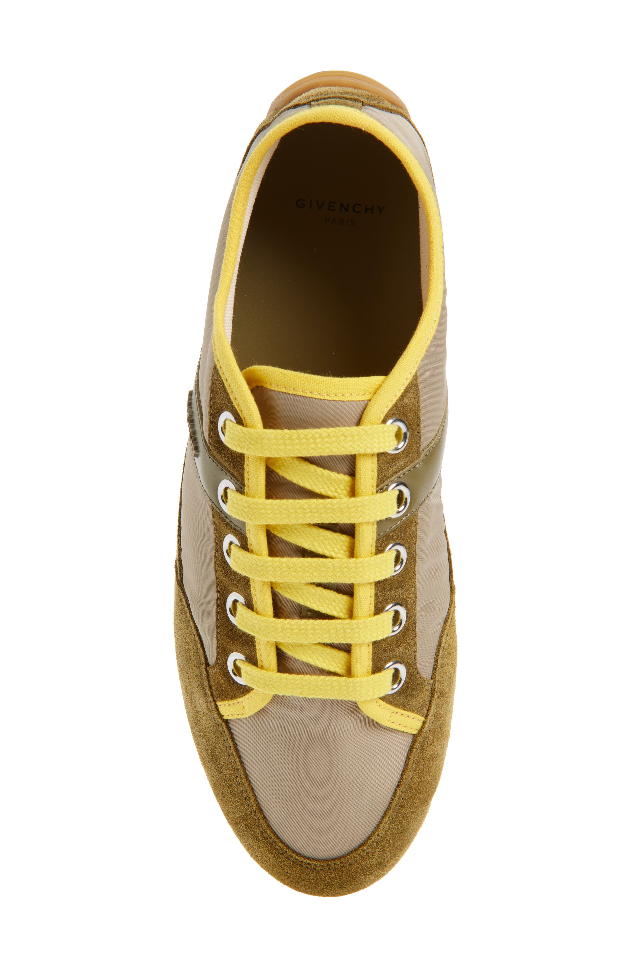 Givenchy Slim Sneaker in Khaki/Yellow at Nordstrom - 5