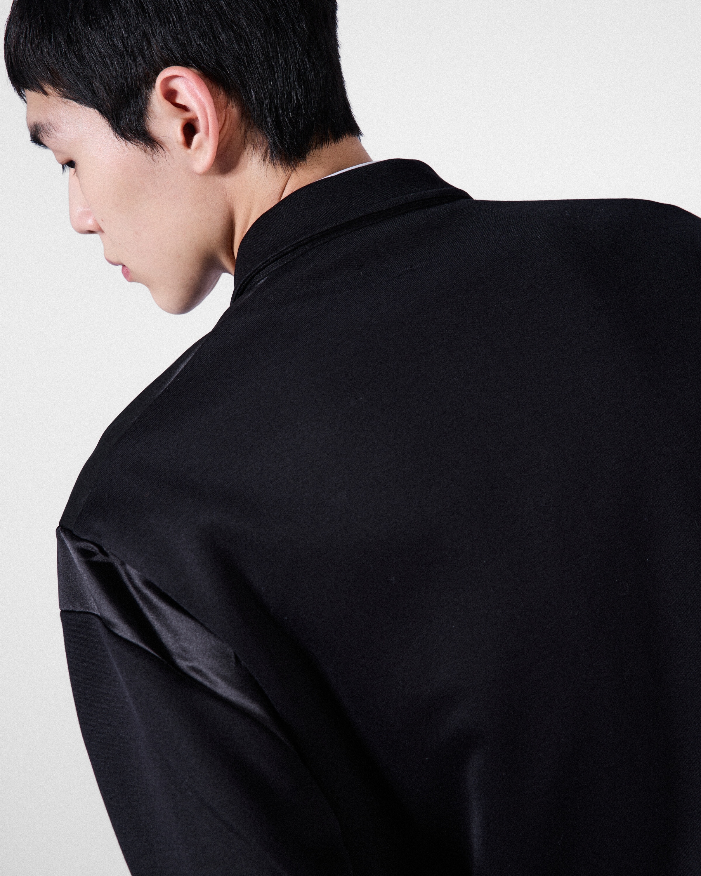 Technical fleece cardigan with duchesse details - 6