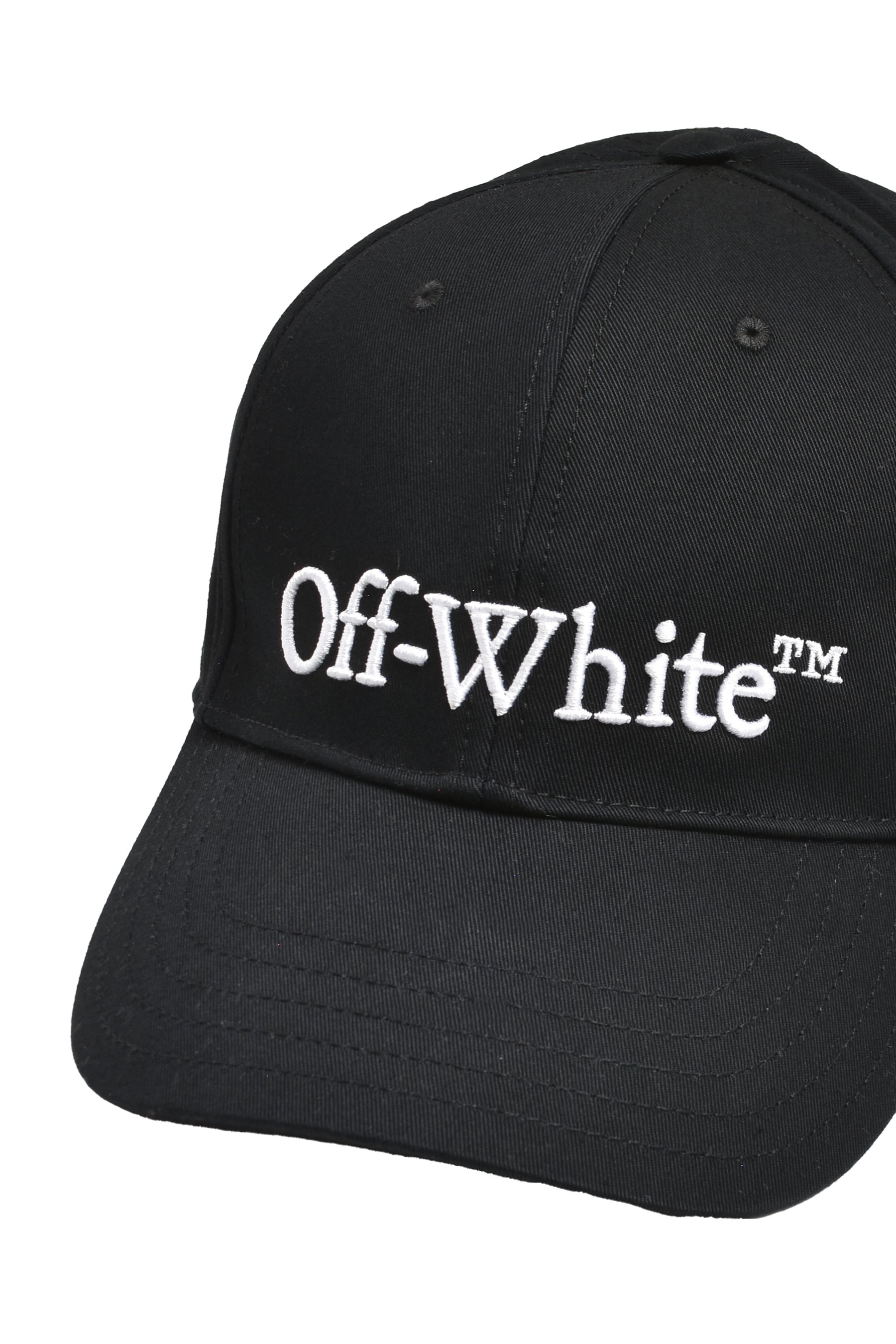 DRILL LOGO BKSH BASEBALL CAP / BLK WHT - 4