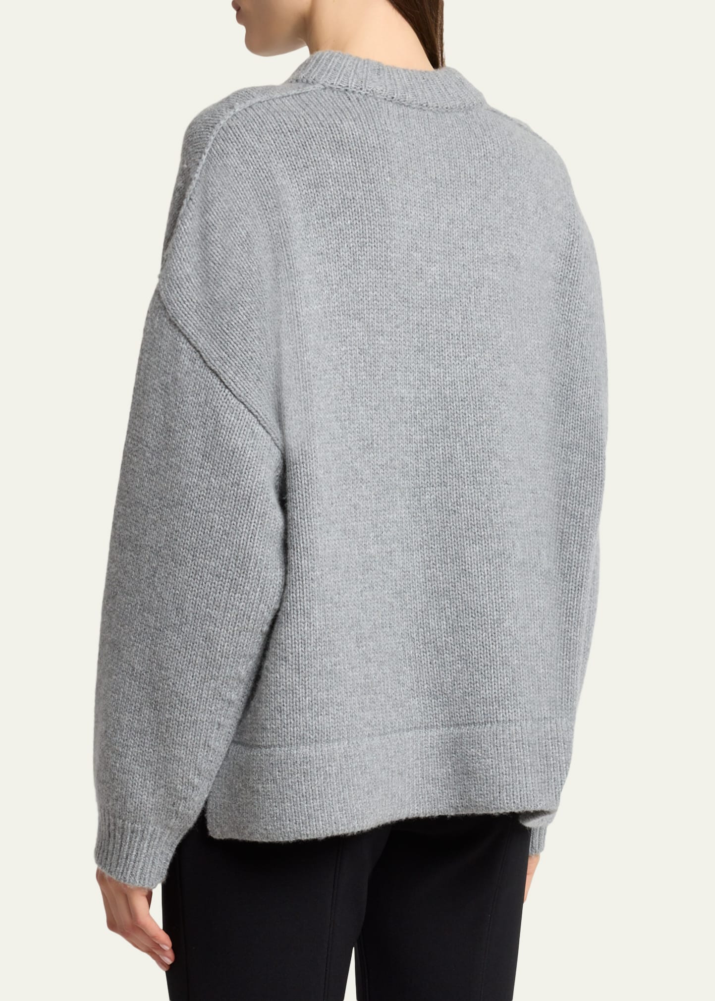 Ruthi Cashmere Crewneck Sweater - 3