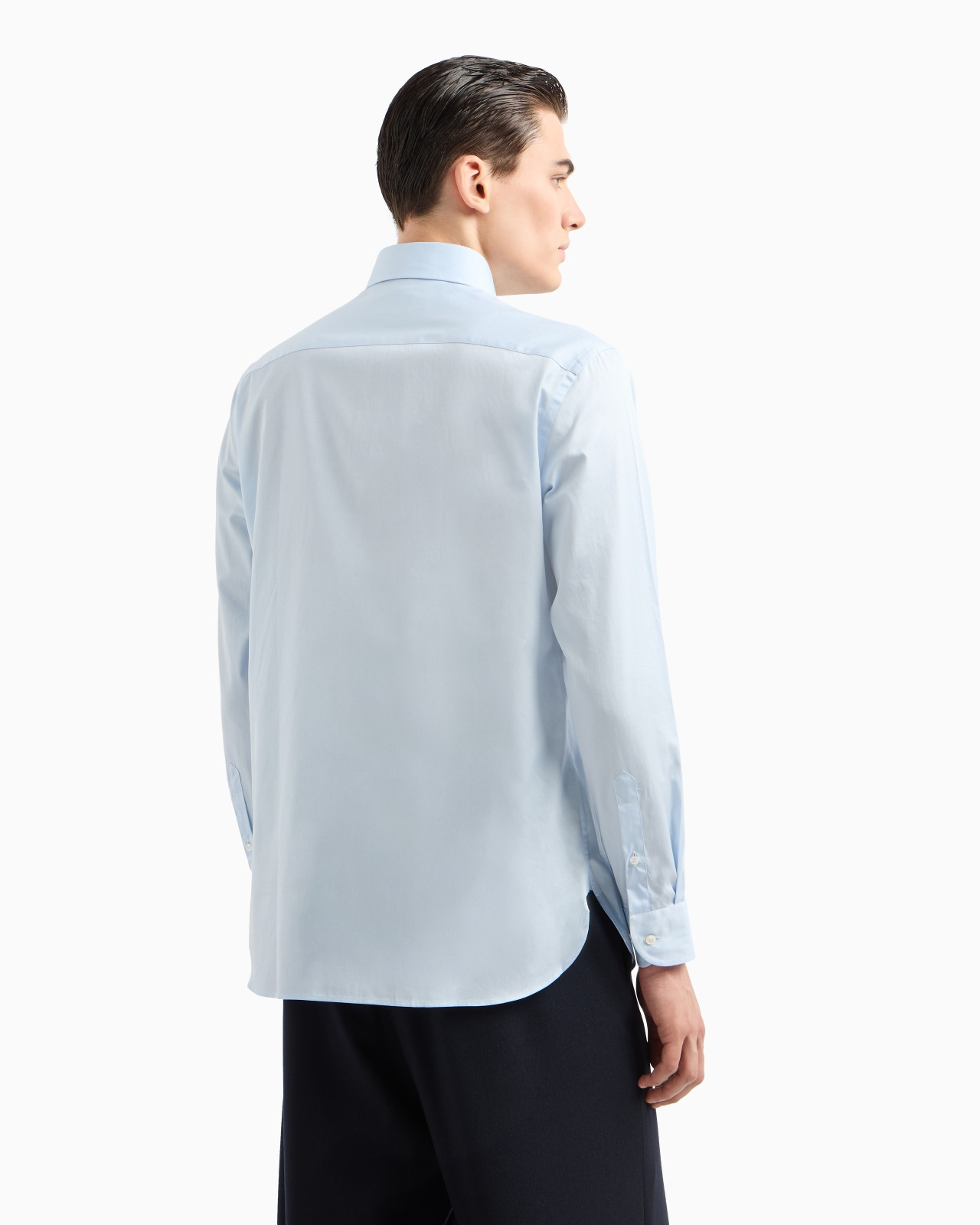 Regular-fit shirt in striped cotton - 3
