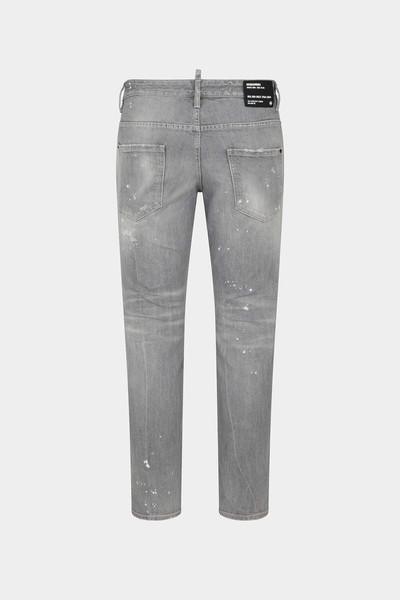 DSQUARED2 GREY SPOTTED WASH SKATER JEANS outlook