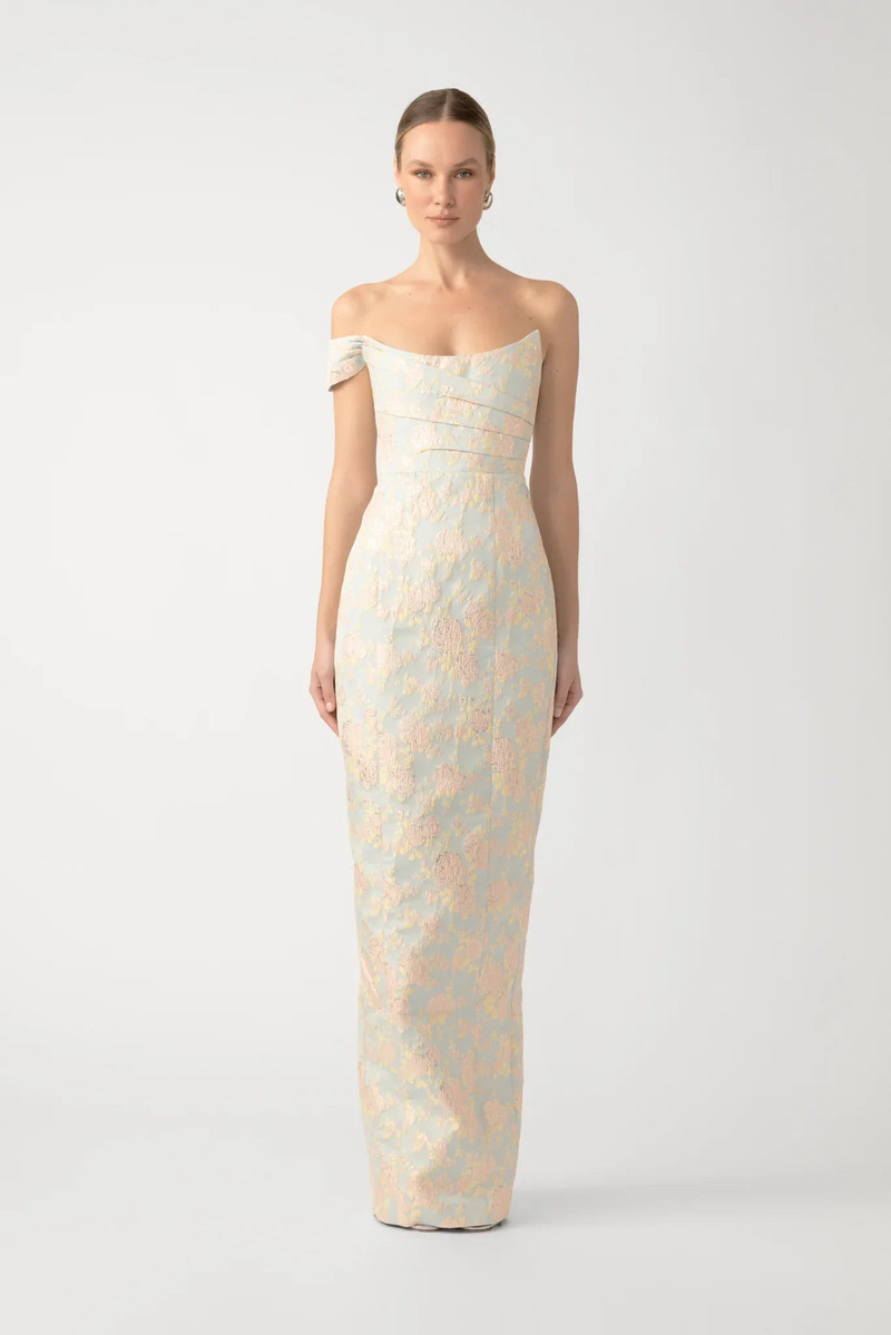 JACKSON JACQUARD GOWN 1